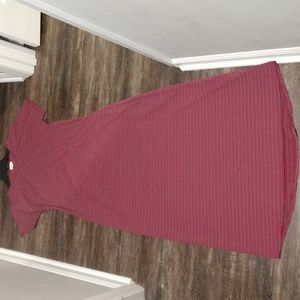 LuLaRoe long dress,size S